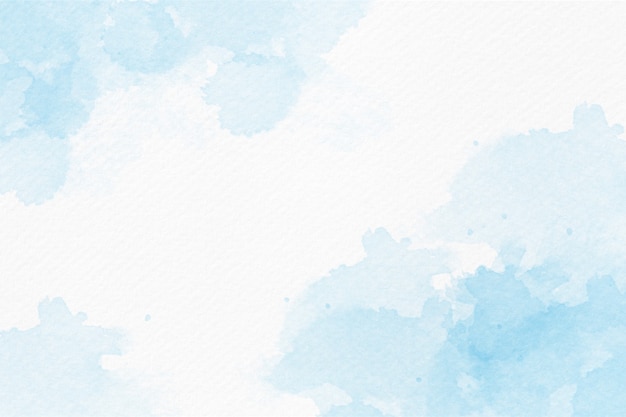 Soft blue watercolor abstract background