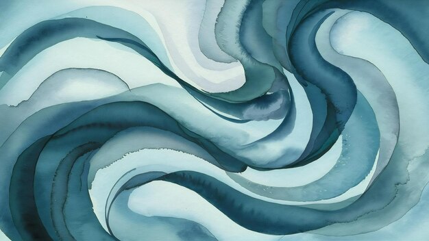 Photo soft blue watercolor abstract background