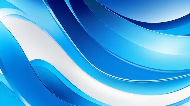 Soft blue wave gradient background abstract wallpaper