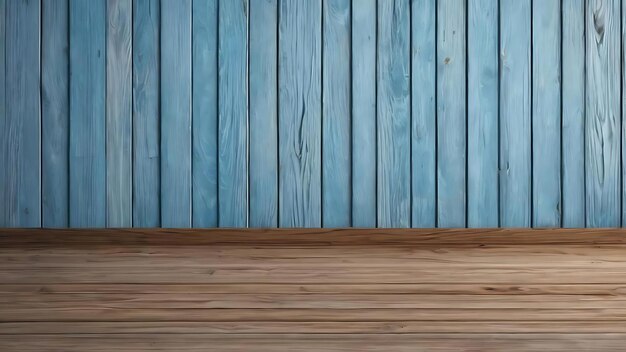 Soft blue wooden background