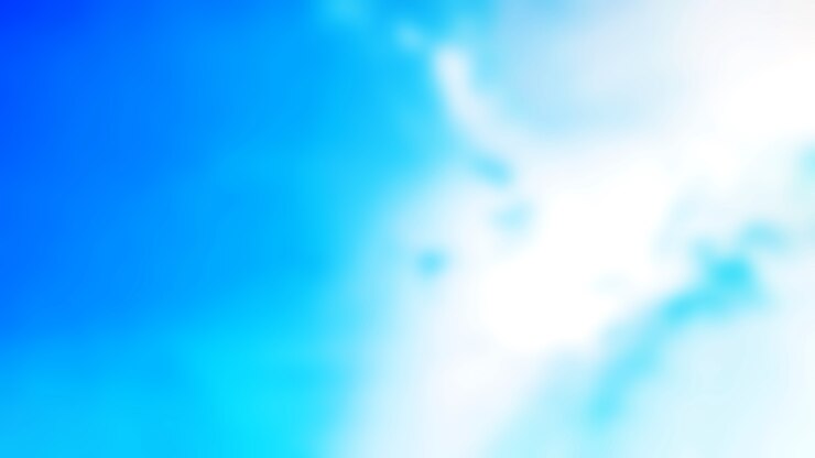 柔らかくぼやけた空色の抽象的な背景