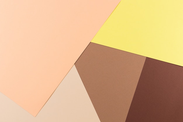 Soft brown, beige and yellow paper background