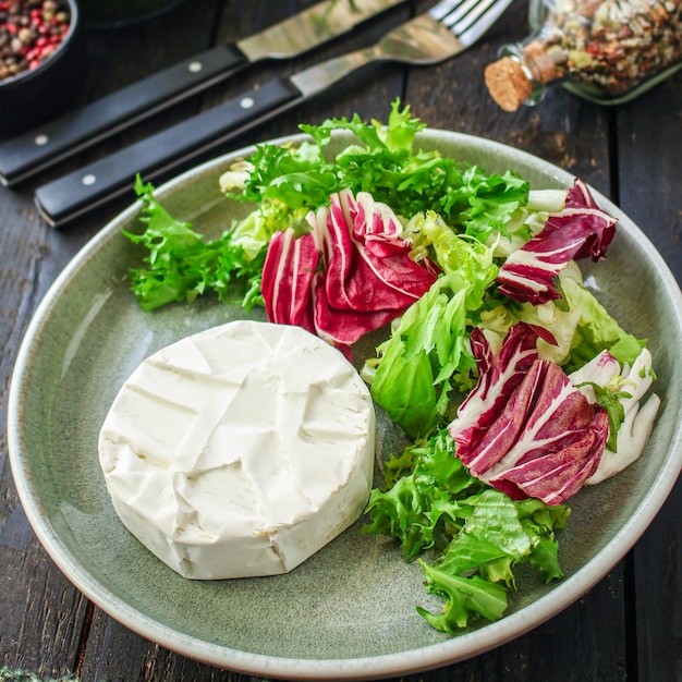 Soft cheese Camembert or Brie