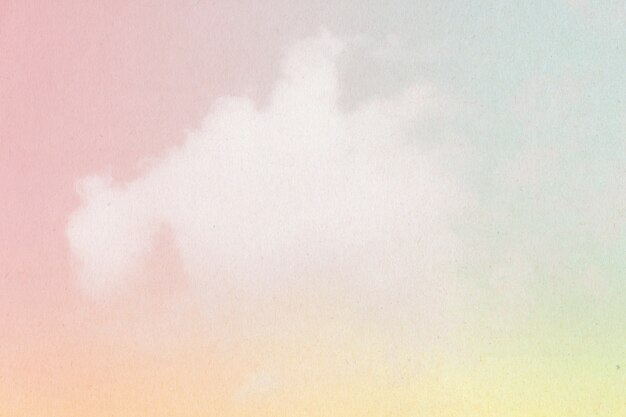 Soft cloudy is gradient pastel, Abstract sky background in sweet color.