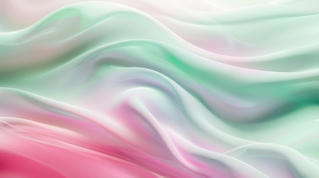 Soft Color Gradient Waves Abstract Background in the Style of Soft Color Gradient Waves