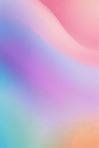 Soft colorful abstract modern background photo with gradient pastel color palette