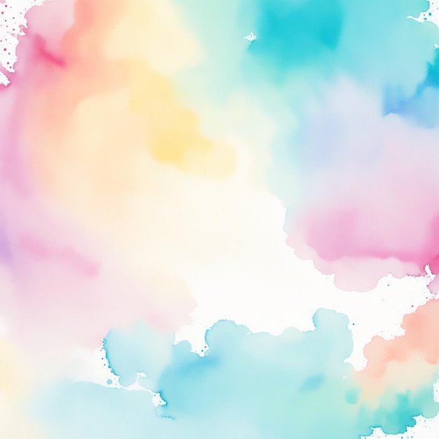 soft colorful watercolor background
