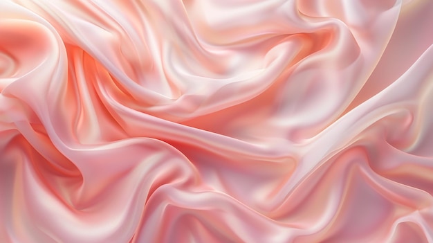 A soft coral abstract luxurious backdrop with a touch of peachy pink Gradient hues gentle lines and