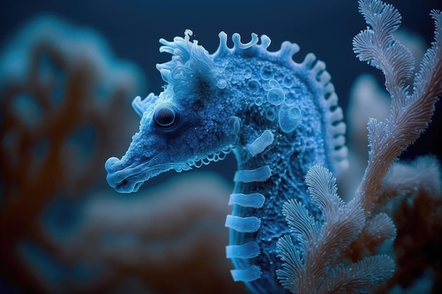 Soft coral pygmy seahorse