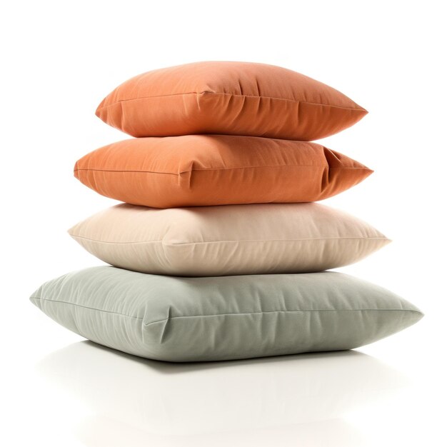 Photo soft cushions isolated