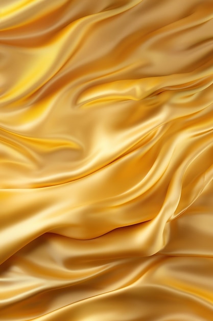 Soft Fabric Folds in Shades of Yellow