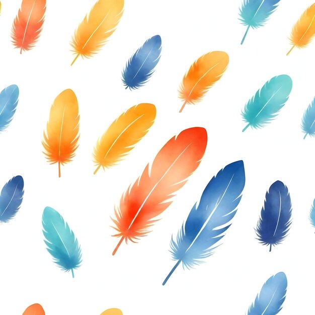 Soft Feather Vector Icon Elegant 4K Flat Design Illustration