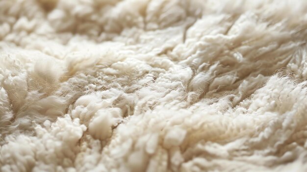 Photo soft and fluffy white wool natural and warm texture great for backgrounds