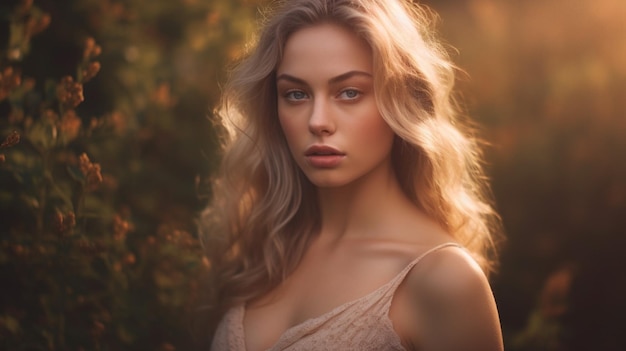 Soft focus portrait photography for a romantic vibe