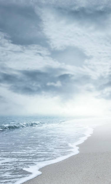 Soft focus and tone of xAseascapesSummer vacation background