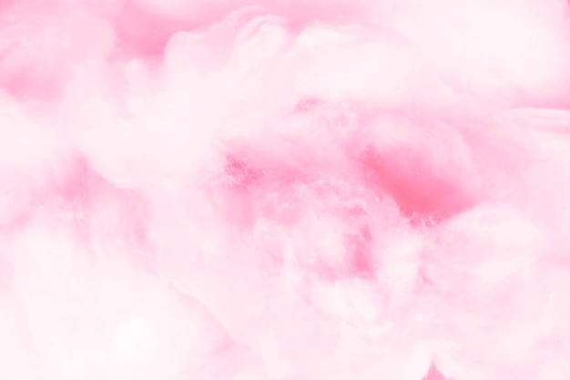 Soft gentle background from pink cotton wool