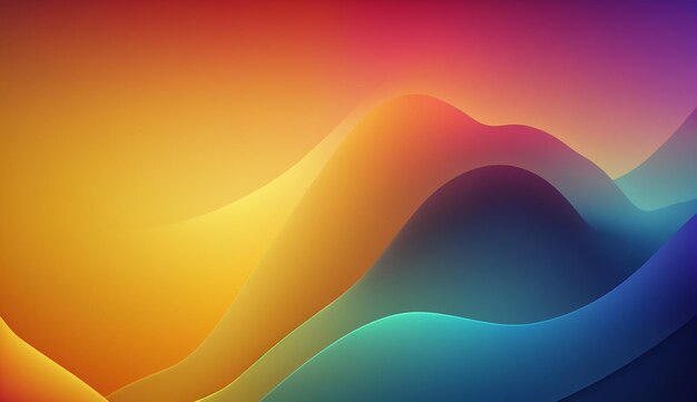 Soft gradient abstract wallpaper