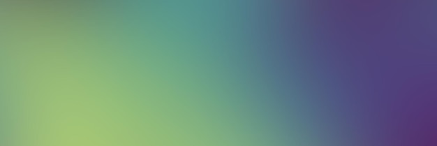 Soft gradient Banner with Smooth Blurred purple green colors