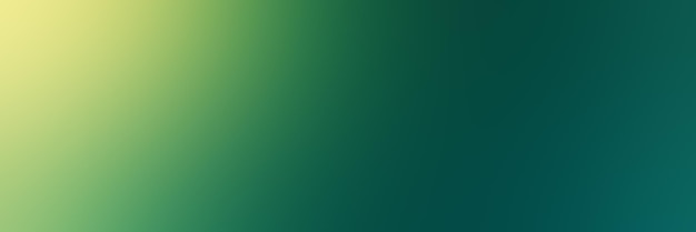 Photo soft gradient banner with smooth blurred yellow green colors