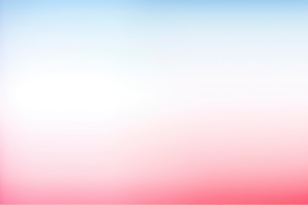 soft gradient of blue white and red colors