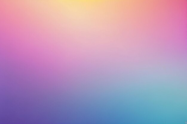 Soft gradient colorful background