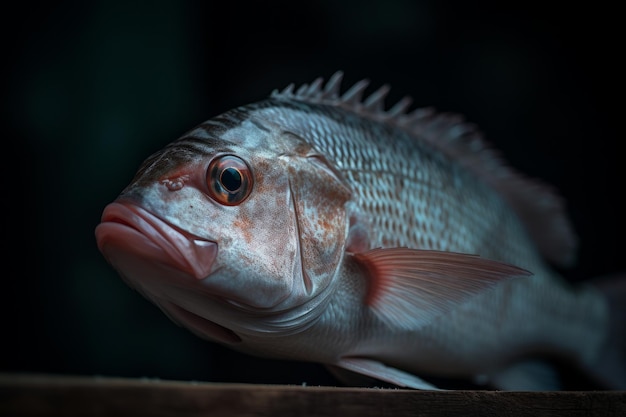 鮮魚生成AIの柔らかな色合い