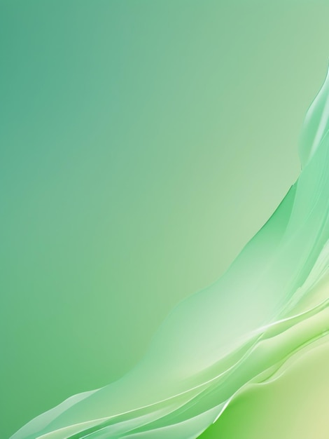 soft light green color splash gradient background