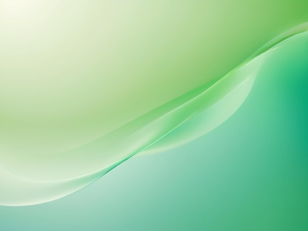 soft light green color splash gradient background