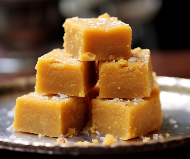 Мягкий и вкусный Khoa Burfi