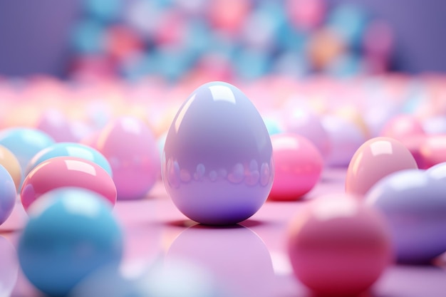 Soft pastel easter light background perfect for spring celebrations and seasonal festivities