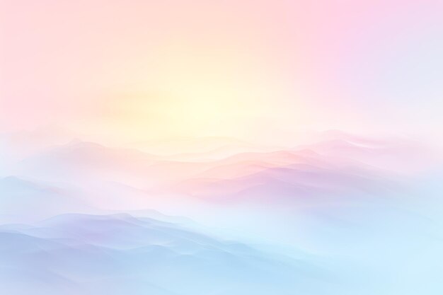 Photo a soft pastel gradient background with gentle hues of blue