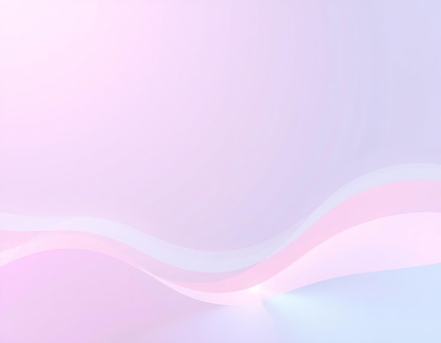 soft pastel pink and blue abstract wavy background