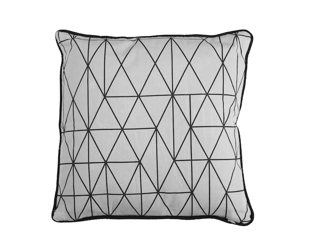 Photo soft pillow on white background