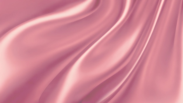 背景として柔らかいピンクのシルクのフルスクリーン