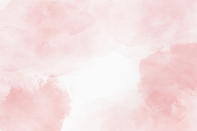 Soft pink watercolor abstract background