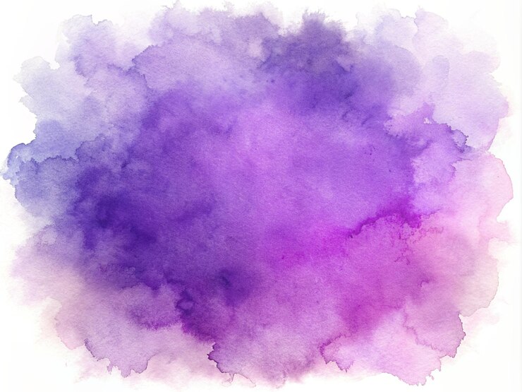 Photo soft purple watercolor texture