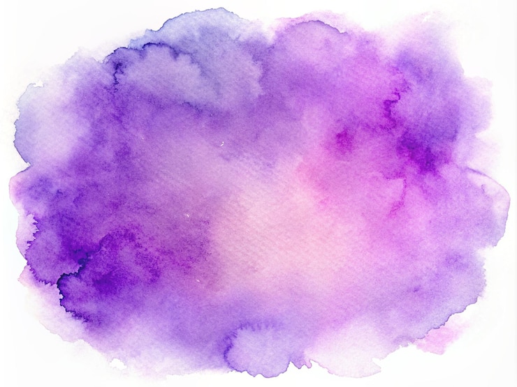 Photo soft purple watercolor texture