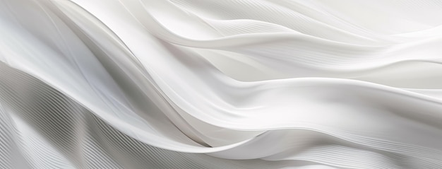 Photo soft satin fabric with folds making waves to use as a background generative ai