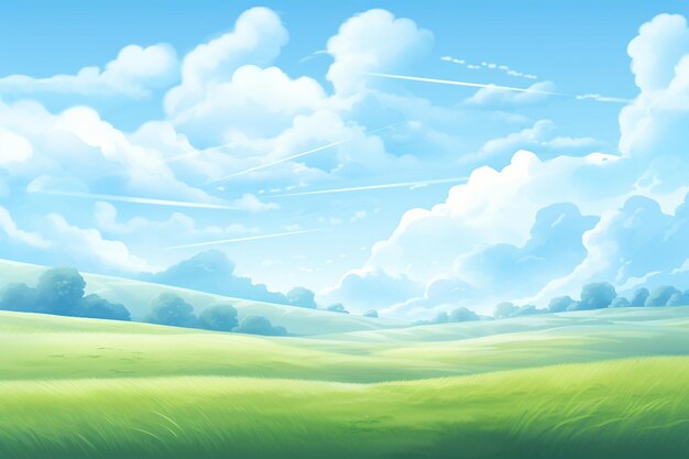 Soft Sky Blue Cute Wallpaper for Open Horizons