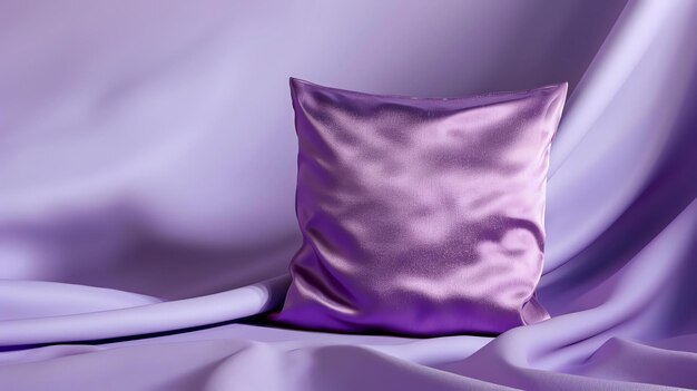 Photo soft and smooth satin fabric delicate and elegant perfect for a luxurious look