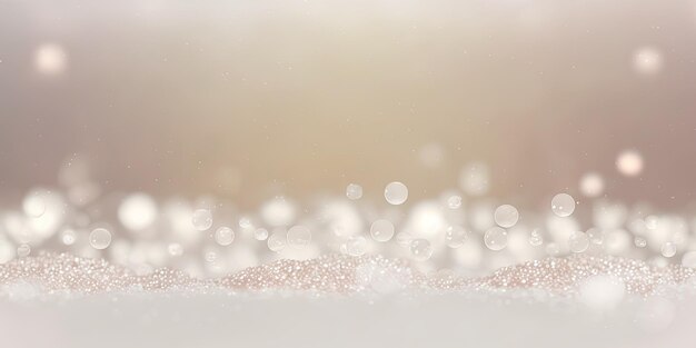 Soft Snowy Background with Diamond Accents