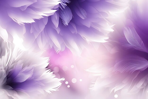 Soft spring background with blurred purple flower petals