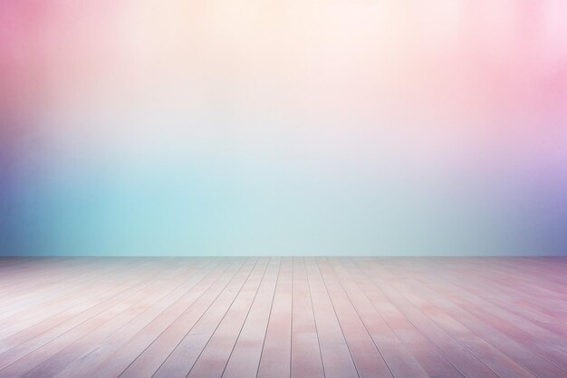 Photo a soft vintage gradient blur background with a pastel colored well use as studio room product presen