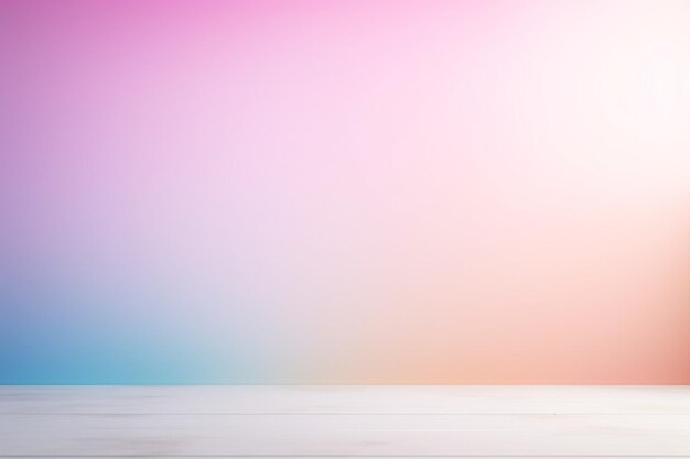 Photo a soft vintage gradient blur background with a pastel colored