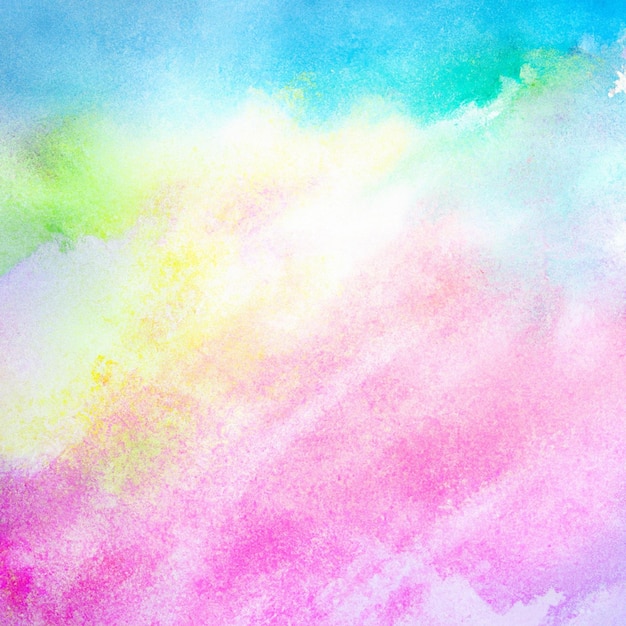 Photo soft watercolor painted abstract background