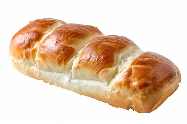 Soft white bread roll