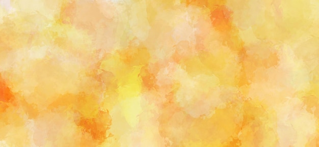 soft yellow watercolor paint background