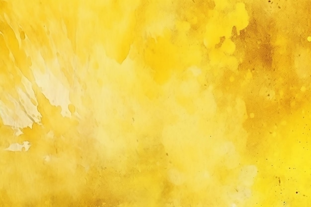 soft yellow watercolor texture background