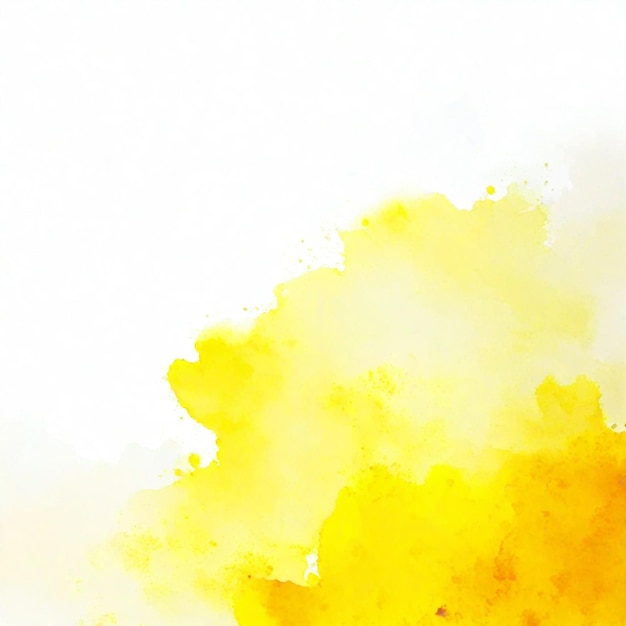 Soft yellow watercolor texture