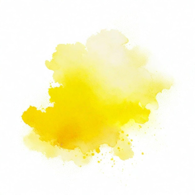 Soft yellow watercolor texture